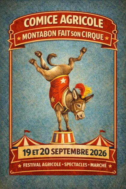 affiche comice