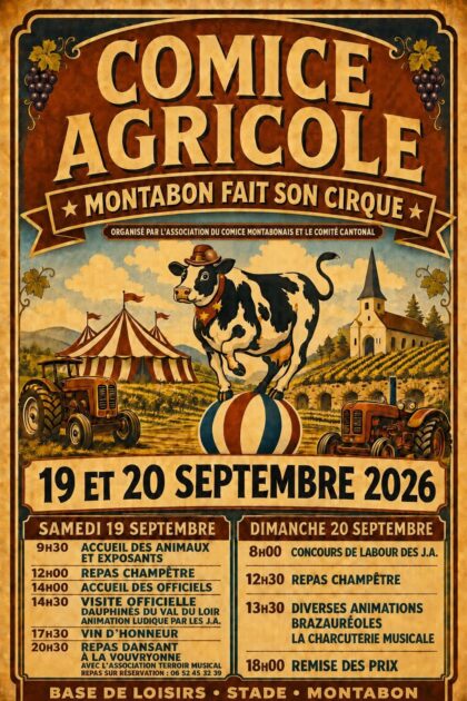 affiche comice